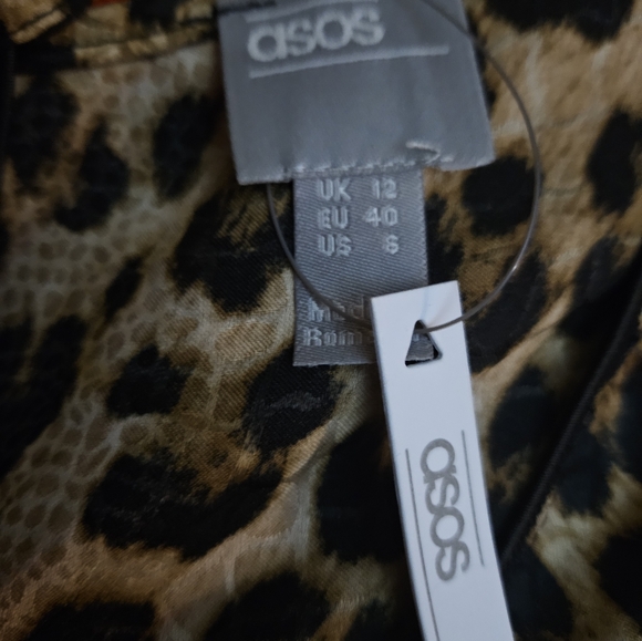 Asos leopard camisole - size 8 - Picture 5 of 7